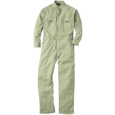桑和 9000 つなぎ ライトオリーブ SS 9000-112-SS 1着 529-8054（直送品）