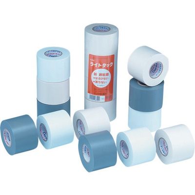 デンカ 202ライトタック 50X18 アイボリー 4巻パック A3800A154IV 1パック(4巻) 553-7340（直送品）