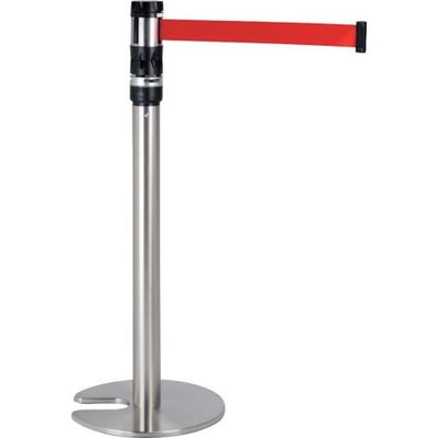 中発販売 Reelex ベルトパーテーション 赤 人感センサー付音声案内機能搭載 BELPA LS BLP-506ALS 1本（直送品）