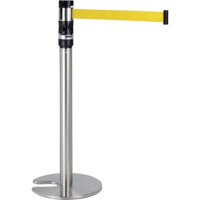 中発販売 Reelex ベルトパーテーション 黄 人感センサー付音声案内機能搭載 BELPA LS BLP-506DLS 1本（直送品）