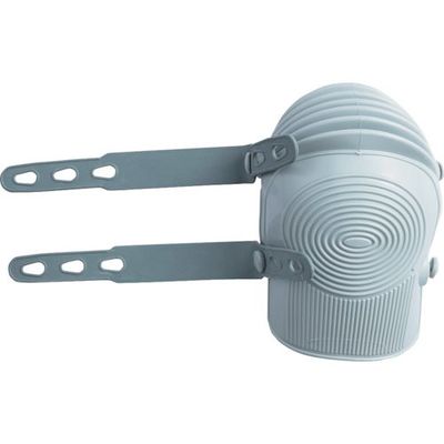 知智プラン ネオギアプロ CK7501 プロフェッショナルニーパッド グレー CK-7501 GY 1組(2個) 568-8368（直送品）