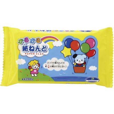銀鳥産業 ギンポー かるかる紙ねんど 標準200G 283046 1セット(50個) 572-4312（直送品）