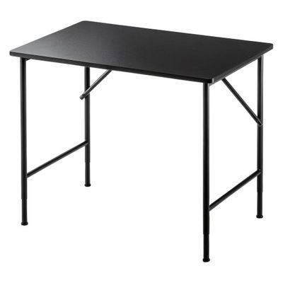 サンワサプライ マルチワークデスク 幅900×奥行600×高さ720mm ブラック×ブラック SH-MX0960BK 1台（直送品）