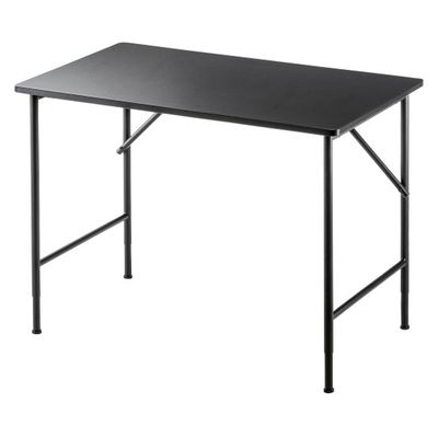 サンワサプライ マルチワークデスク 幅1000×奥行600×高さ720mm ブラック×ブラック SH-MX1060BK 1台（直送品）