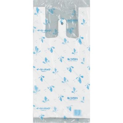 福助工業 福助 イージーバッグ 関西 No.35N 100枚入 0471038 1セット(1000枚:100枚×10袋) 458-9957（直送品）
