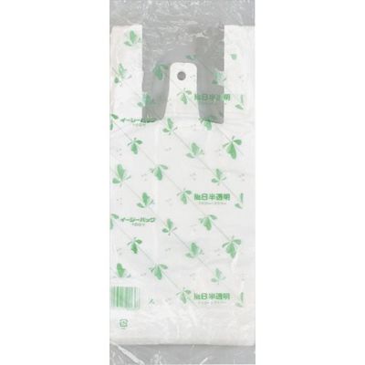 福助工業 福助 イージーバッグ 関東 半透明タイプ No.8 100枚入 0472182 1セット(2000枚:100枚×20袋)（直送品）