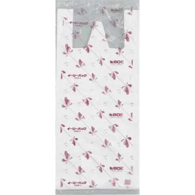 福助工業 福助 イージーバッグ 共通 No.80E 100枚入 0472093 1セット(500枚:100枚×5袋) 458-8419（直送品）