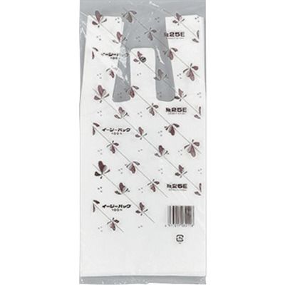 福助工業 福助 イージーバッグ 関西 No.25E 100枚入 0470635 1セット(2000枚:100枚×20袋) 458-9954（直送品）