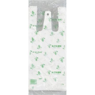 福助工業 福助 イージーバッグ 関東 半透明タイプ No.12 100枚入 0472190 1セット(2000枚:100枚×20袋)（直送品）