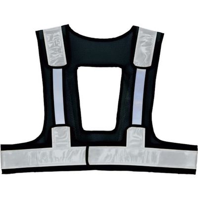 スリーライク アイトス フルハーネス対応ラッセルメッシュベスト ネイビーXホワイト フリーサイズ AZ8716-008-F 1着（直送品）