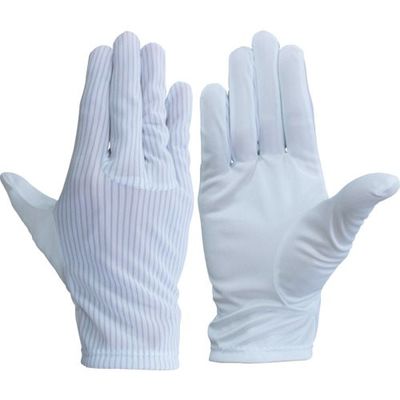ウインセス マイクロファイバー静電気対策 手袋 (10双入り) Mサイズ 8051-M 1袋(10双) 396-2009（直送品）