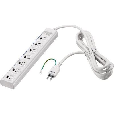 バッファロー BAFFALO 3ピン式電源タップ 7個口 5m ホワイト 常時 通電スイッチ付 BTWMTSKL3750WH 1個（直送品）