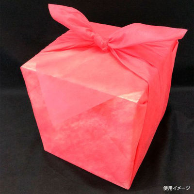 東京メディカル 不織布 風呂敷 パステルカラー風呂敷66角 トマト 00501749 1ケース(1600個(100個×16))（直送品）