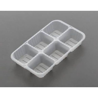 廣川 透明トレー D-174(PMK-7) 00654650 1ケース(2000個(100個×20))（直送品）