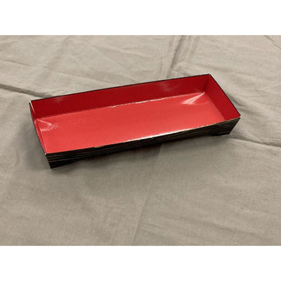 中央化学 寿司容器 SKS 20-8 赤-黒金 身 00751417 1ケース(400個(50個×（直送品）