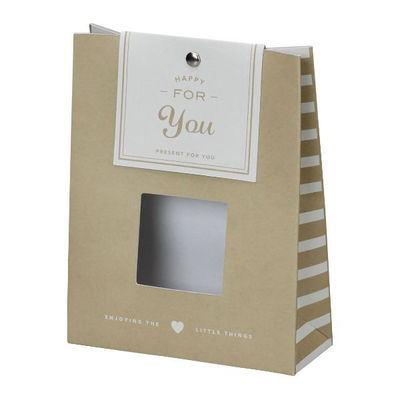 石渡 ギフト箱 コントラ ナチュラル(タグ付き) 123357 1ケース(20個)（直送品）