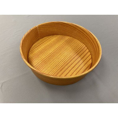 中央化学 弁当容器 ペーパーコップ K8151W わっぱ柄 174557 1ケース(800個(100個×8))（直送品）