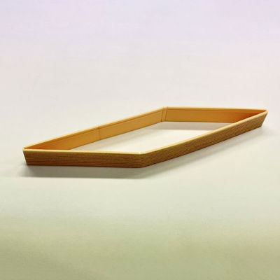 アクタ ワン折73×55(30) 杉 縁 2000018995 1ケース(400個(50個×8))（直送品）