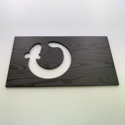 アクタ ワン折重 73×38 黒焼杉 うなぎ窓共蓋 2000019976 1ケース(400個(50個×8))（直送品）