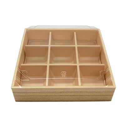 アクタ 折箱 HW-65E 杉 OPS高蓋セット 2000020880 1ケース(120個(15個×8))（直送品）