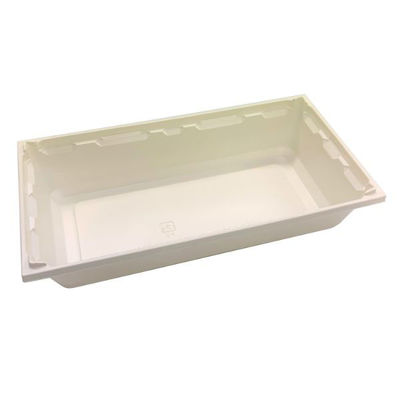 アクタ 弁当容器 ワン折重 PH73×38A CR 底 2000022297 1ケース(400個(50個×8))（直送品）