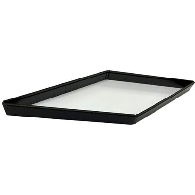 アクタ ワン折90×90(30)黒エンボス縁200入(1P25) 2000022387 1ケース(200個(25個×8))（直送品）