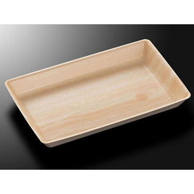 中央化学 発泡トレー FS-L5F (LL) ひのき 228924 1ケース(1000個(50個×20))（直送品）