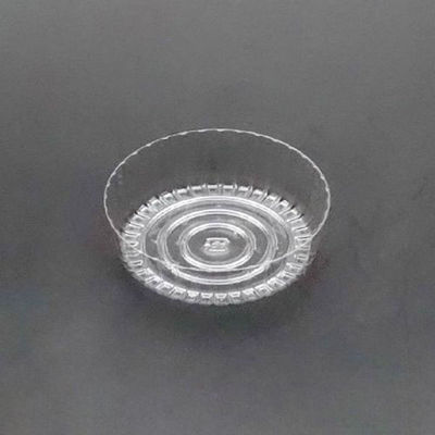 廣川 透明トレー バーム丸型 No.1 30166100 1ケース(14000個(500個×28))（直送品）