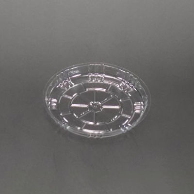 廣川 透明トレー バーム丸型 No.7 30167201 1ケース(18000個(600個×30))（直送品）