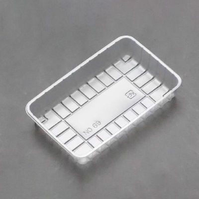 廣川 透明トレー 角トレー 69 大袋入り 30304300 1ケース(6000個(1個×6000))（直送品）