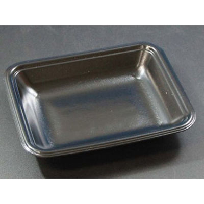 中央化学 発泡トレー CN 15-12E 黒-BK 335836 1ケース(3000個(100個×30))（直送品）