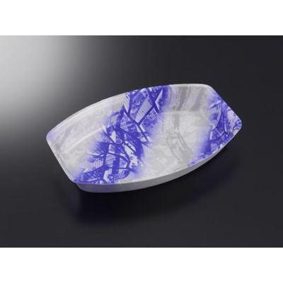 中央化学 発泡トレー 芝舟 102 ふぶきB内 (L) 598458 1ケース(1200個(50個×24))（直送品）