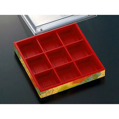 中央化学 折箱 CWH-角6.5-9 赤-しののめ (ボ 672246 1ケース(300個(20個×（直送品）