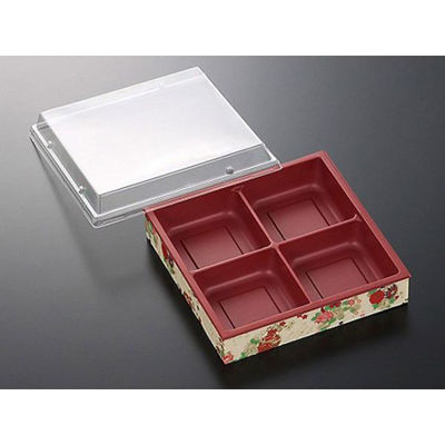 中央化学 折箱 CWH-角5.5-4 赤-鼓 (ボ) 961888 1ケース(400個(20個×（直送品）