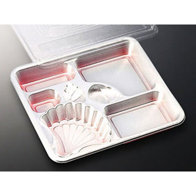 中央化学 仕出し弁当容器 DX 仕切 R-16-M ト付 96552 1ケース(200個(20個×10))（直送品）