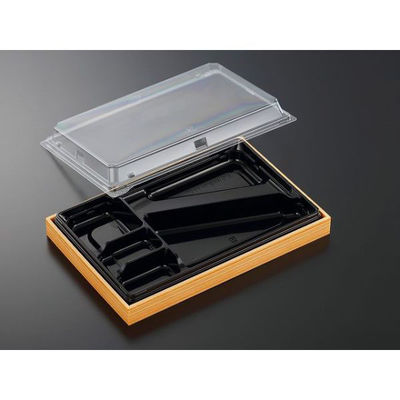 中央化学 折箱 CWA 27-17V 黒-赤杉 (ボ) 968271 1ケース(160個(20個×（直送品）