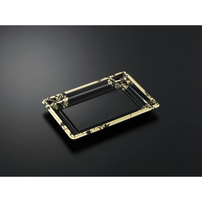 中央化学 刺身容器 DX 角皿 特1 花盛MT-BK 身 191635 1ケース(200個(25個×（直送品）