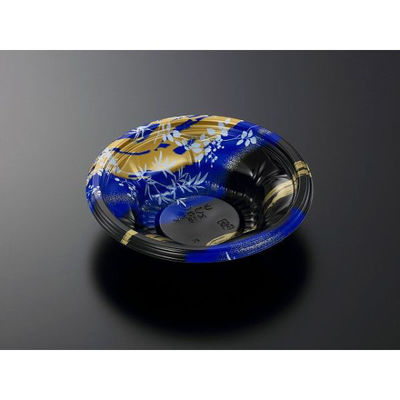 中央化学 どんぶり容器 CT うつわめし M18 かのかB-BK 身 277582 1ケース(600個(50個×（直送品）