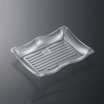 中央化学 透明トレー C-APG 磯波 2-1 身 249151 1ケース(600個(50個×（直送品）