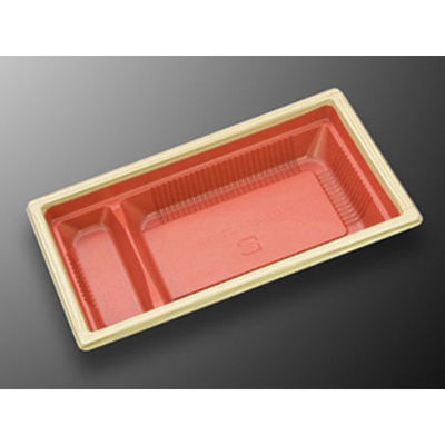 中央化学 弁当容器 CT WF-302-32 赤木目-BKL 31732 1ケース(600個(50個×（直送品）