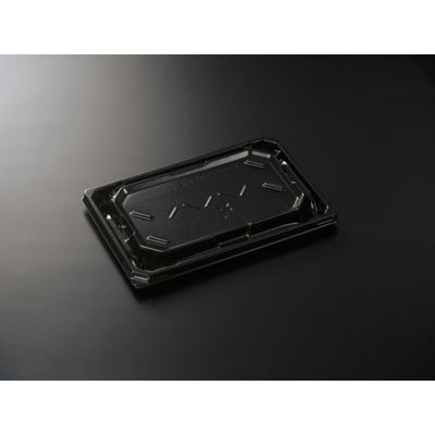 中央化学 寿司容器 BCF 宝台閣 8-2 黒-BK 身 20719 1袋(50個)（直送品）