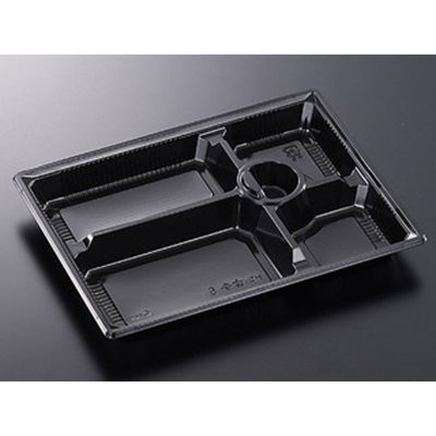 中央化学 弁当容器 HS 古今 L-6 BK 身 170910 1ケース(400個(50個×（直送品）