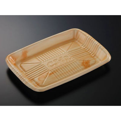 中央化学 発泡トレー CJ-1 ひのき内(N) 269266 1ケース(500個(50個×10))（直送品）