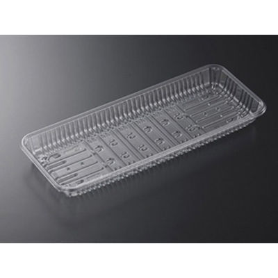 中央化学 透明トレー CSR・N 33-14F O 6437 1ケース(800個(100個×8))（直送品）