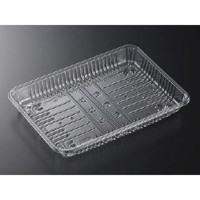 中央化学 透明トレー CSR・N 25-18F O 005744 1ケース(800個(100個×8))（直送品）