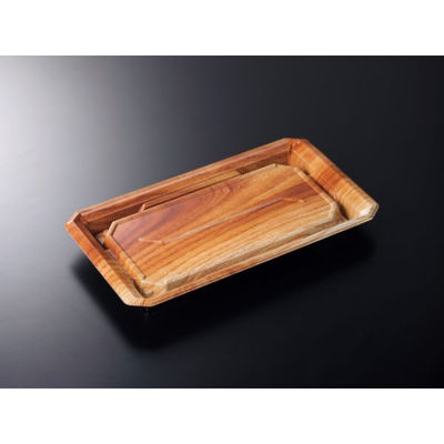 中央化学 寿司容器 HS 澄板 26-14 つきBR-BK 身 20230 1ケース(600個(50個×（直送品）