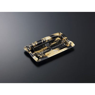 中央化学 刺身容器 雲海20-12 クレアBK 身 363143 1袋(50個)（直送品）