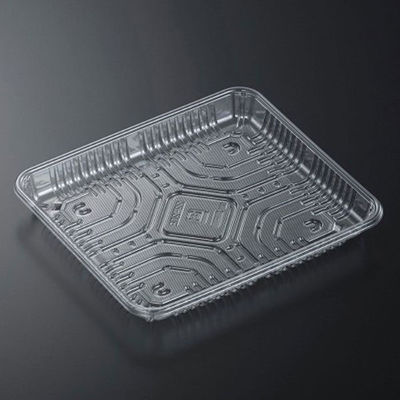 中央化学 透明トレー C-APG CSR 22-20E 271551 1ケース(800個(100個×8))（直送品）