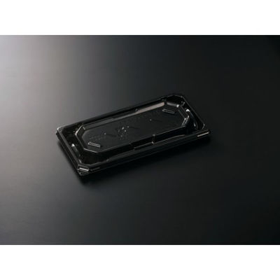 中央化学 寿司容器 BCF 宝台閣 4-1 黒-BK 身 22418 1ケース(1000個(50個×20))（直送品）