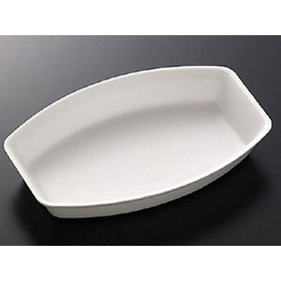 中央化学 鮮魚トレー 芝舟 102 白 11858 1袋(50個)（直送品）